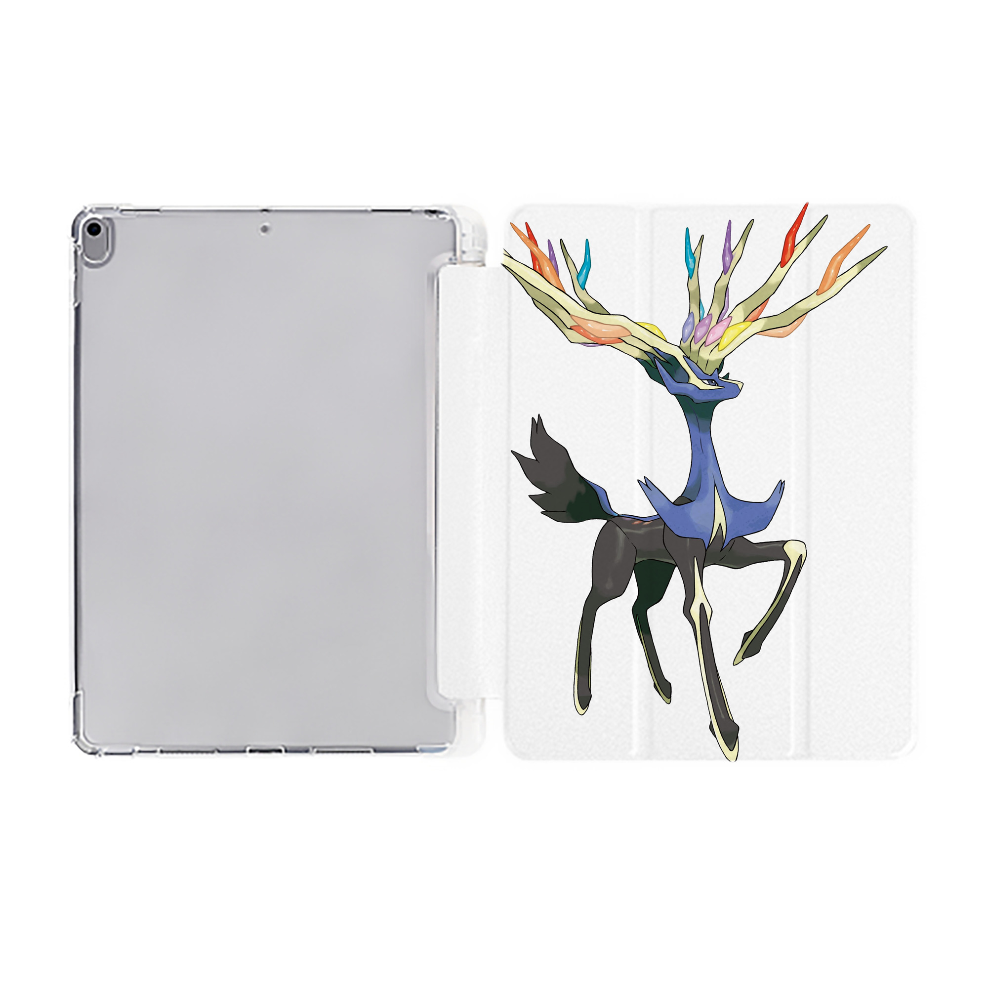 （画像用） ポケットモンスター Pokémon IPad ケース ペン収納付き 三つ折りスタンド PUレザー×シリコン 対応機種9.5/10.5/10.9インチ